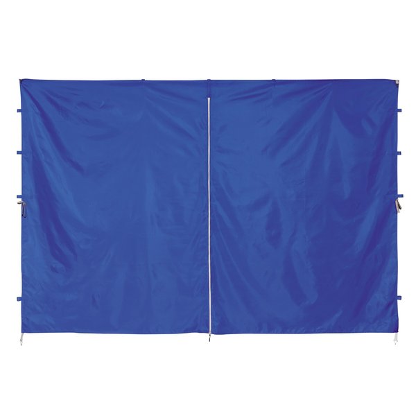 Shax By Ergodyne Blue Pop-Up Tent Sidewall Zipper - 10ft x 10ft 6096